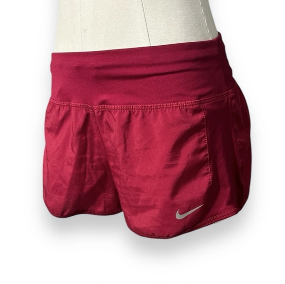 NIKE Dri-FIT Mid-Rise Running Shorts 3” Inseam - Picture 1 of 9